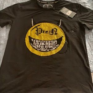 Philipp Plein Emoji Embellised Shirt